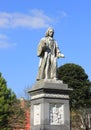 Statue of Isaac Watts in West Park, Southampton Royalty Free Stock Photo