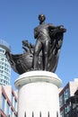 Statue of Horatio Nelson, Bull Ring, Birmingham Royalty Free Stock Photo
