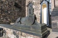 Statue of a Horse in Edinburgh Castle - Scotland - UK Royalty Free Stock Photo