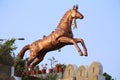 Chetak Horse Statue Royalty Free Stock Photo