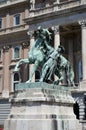 Statue of horseherd, Budapest. 2