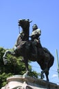 Statue of II Rakoczi Ferenc in Szeged, Hungary, Csongrad region Royalty Free Stock Photo