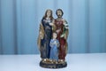 Statue of the image of holy family - Holy Trinity Royalty Free Stock Photo