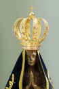 Statue of the image of Our Lady of Aparecida