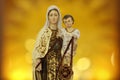 Statue of the image of Our Lady of Carmel and Baby Jesus - Nossa Senhora do Carmo