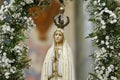 Statue of the image of Our Lady of Fatima