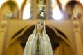 Statue of the image of Our Lady of Fatima Royalty Free Stock Photo