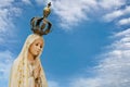 Statue of the image of Our Lady of Fatima Royalty Free Stock Photo
