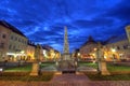 Statue of Immaculata in Kosice, Slovakia, HDR Royalty Free Stock Photo