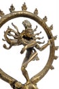 Statue of indian hindu god dancing Shiva Nataraja Royalty Free Stock Photo
