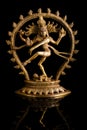 Statue of Shiva Nataraja - Lord of Dance Royalty Free Stock Photo