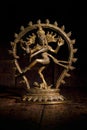 Statue of Shiva Nataraja - Lord of Dance Royalty Free Stock Photo