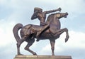 Statue of Indian on Horse, Grant Park, Chicago, Illinois Royalty Free Stock Photo