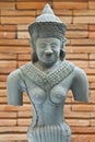 The statue of Indra.