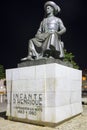 Infante D. Henrique Statue in Lagos Portugal Royalty Free Stock Photo