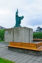 Statue of Ingolfr Arnarson, in Reykjavik