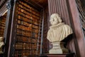 Statue inside the Book of Kells of Trinity College