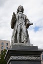 A statue of Isaac Watts a well known hymn writer and Christian Minister at Watts Park in Southampton, Hampshire, UK Royalty Free Stock Photo