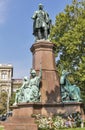 Statue of Istvan Szechenyi in Budapest, Hungary. Royalty Free Stock Photo