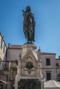 Statue of Ivan Gundulic, Old Town of Dubrovnik, Croatia