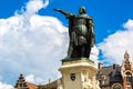 Statue of Jacob van Artevelde in Gent Royalty Free Stock Photo