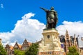 Statue of Jacob van Artevelde in Gent Royalty Free Stock Photo