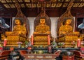 Statue in the The Jade Buddha Temple shanghai china Royalty Free Stock Photo