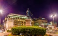 Statue of James Oswald on George Square in Glasgow