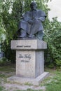 The statue of Jan Holly in Bratislava, Slovakia.