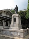 Statue at the Japanese Buddhist temple Royalty Free Stock Photo