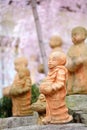 Statue in Japanese temple Royalty Free Stock Photo