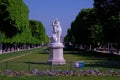 Statue in Jardin Luxembourg Paris