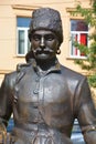 Statue of Jerzy Franciszek Kulczycki details