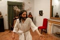 Statue of Jesus Christ with outstretched hand