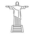 Statue of Jesus Christ, Rio de Janeiro icon