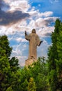Statue of Jesus Christ in Tudela, Spain