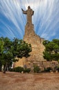 Statue of Jesus Christ in Tudela, Spain Royalty Free Stock Photo