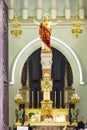 Statue Of Jesus Inside Huyen Sy Church In Ho Chi Minh City, Vietnam.