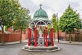 Statue of Jesus in the Liberties area in Dublin Ireland Royalty Free Stock Photo