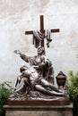 Statue of Jesus and Mary