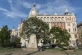 Jirasek Alois statue in Prague