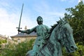 Statue of Joan of Arc, Reims, France Royalty Free Stock Photo