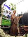 A statue of Joesph Vaas a saint of Sri Lanka. Travel and visit Sri Lanka Royalty Free Stock Photo