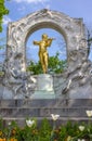 Statue of Johan Strauss in Vienna