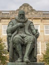 Statue of Johan Van Oldenbarnevelt, a Dutch statesman and revolutionary