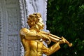 Statue Johann Strauss II in Wien Royalty Free Stock Photo