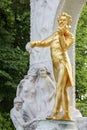 Statue of Johann Strauss, Vienna, Austria Royalty Free Stock Photo