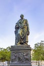 Statue of Johann Wolfgang von Goethe in Frankfurt am Main Royalty Free Stock Photo