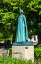 Statue of Johanne Dybwad in Oslo Royalty Free Stock Photo