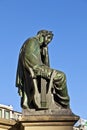 Statue of Johannes Gutenberg, inventor of book printing Royalty Free Stock Photo